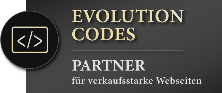 Logo von Evolution Codes Partner für verkaufsstarke Webseiten